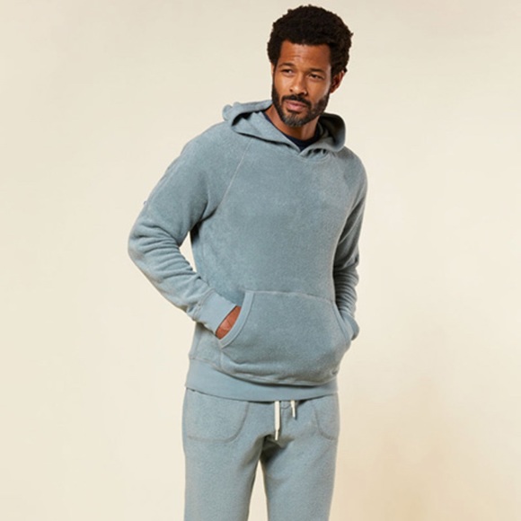 Outerknown Other - Outerknown Hightide Pullover Hoodie in Ash Blue